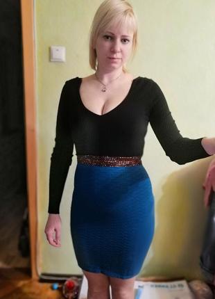 Платье с открытой спиной