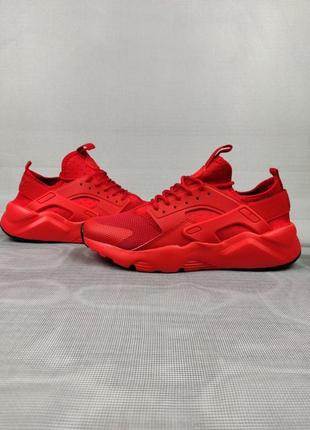 Кроссовки мужские nike air huarache red демисезон