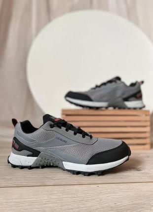 Кроссовки мужские sr-x серые демисезонные