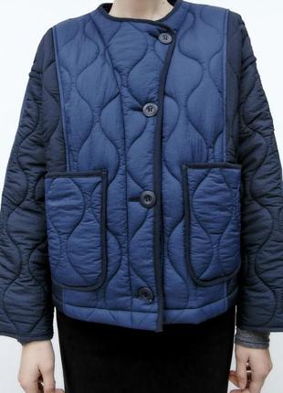 Куртка бомпер zara 5