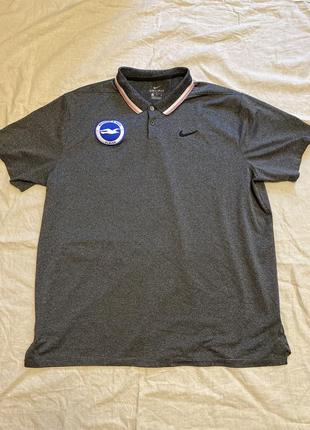 Nike dri-fit polo футболка
