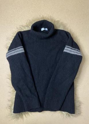 Жіночий светр із шийкою, преміум склад 95% вовни