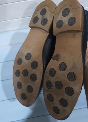 Мужские  классические туфли из кожи  оксфорды braska 43-44 размер8 фото