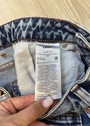 Новая, фирменная, джинсовая юбка/юбка. only, размер 343 фото