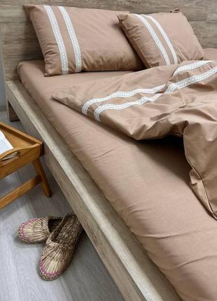 👍👍 постіль в українському стилі біла бязь