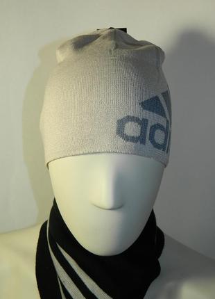 Стильна шапка adidas boulder logo beanie coolmax2 фото