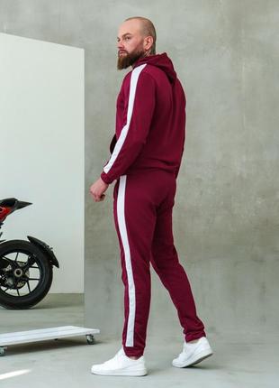 Осень 🍁 базовый спортивный костюм с капюшоном (лампас)