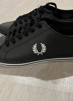 Чоловічі кеди fred perry kingston leather  шкіра