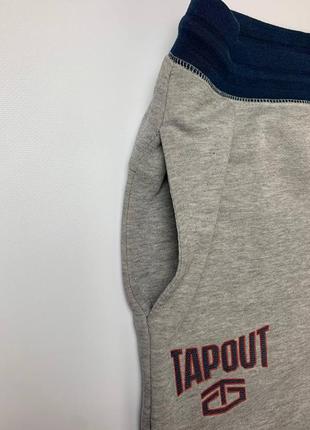 Спортивні штани tapout сірі чоловічі оригінал5 фото