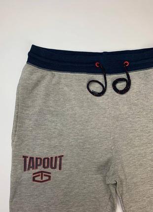 Спортивні штани tapout сірі чоловічі оригінал3 фото