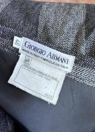 Шерстяная юбка giorgio armani4 фото