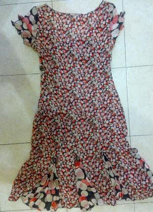 Karen millen платье миди натуральное шелковое2 фото