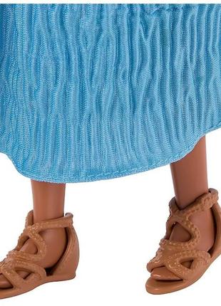 Лялька аріель русалонька mattel disney на суші в блакитному платті4 фото