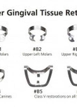 Клампы для разрушеных зубов brinker universal clamp (hygenic, бринкеры), 1 шт в2