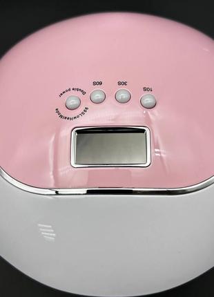 Лампа для маникюра uv+led sun bq-v5 120w macaroon pink2 фото