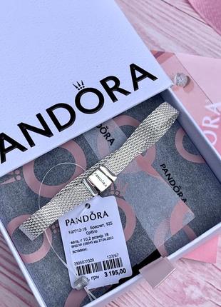 Браслет пандора срібло 925 браслет pandora «reflexion» оригінальний браслет пандора новий бірка пломба5 фото
