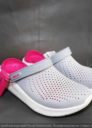 crocs pearl white