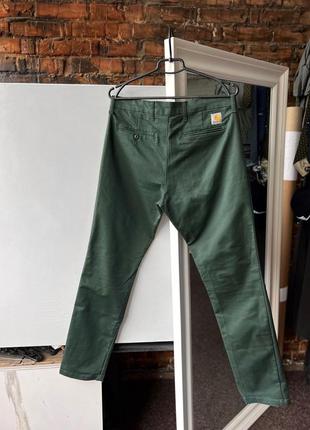 Carhartt men’s green sid pant штани, брюки