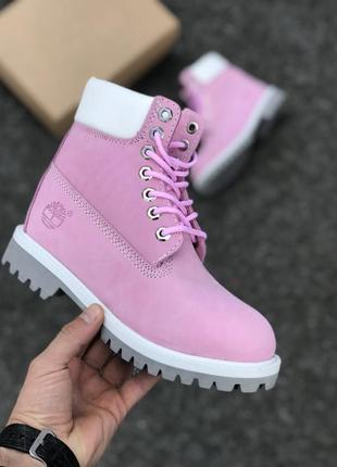 Зимові черевики шкіряні timberland