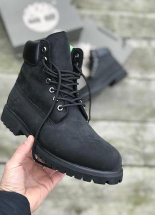 Зимові черевики шкіряні timberland