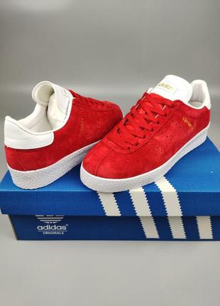 Кроссовки женские adidas topanga red white демисезонные5 фото