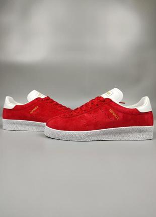 Кроссовки женские adidas topanga red white демисезонные8 фото