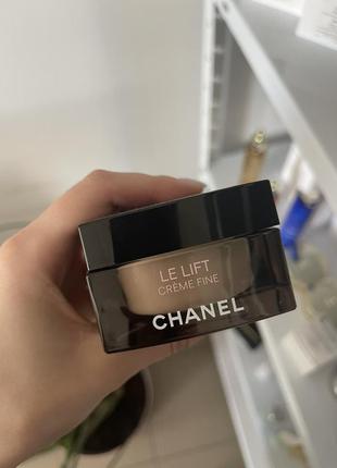 Антивіковий крем для обличчя chanel le lift creme fine