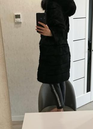Шуба женская кролик