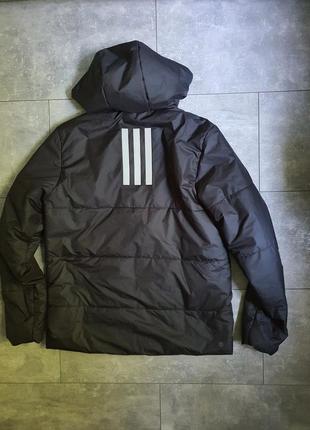 Мужская демисезонная утепленная куртка adidas hg6276, m8 фото