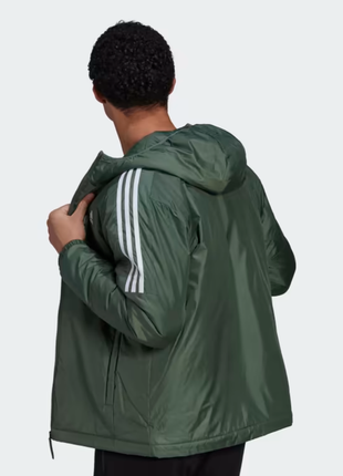 Мужская демисезонная утепленная куртка adidas hk4653, l2 фото