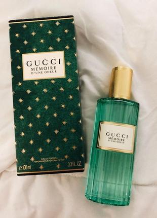 Оригинальный gucci memoire d' une odeur 60 ml ( гусиной мемуар дун омур ) парфюмированная вода1 фото