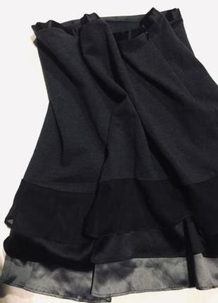 Brunello cucinelli юбка шерсть шёлк, rivamonti, lora piano1 фото