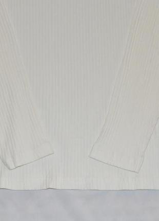 Жіночий білий реглан в рубчик размір 48-50 tcm tchibo німеччина3 фото