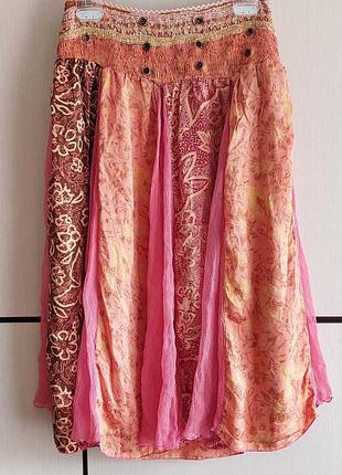 Шелковая юбка