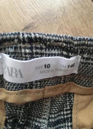 Штани брюки zara 10 років (140)6 фото