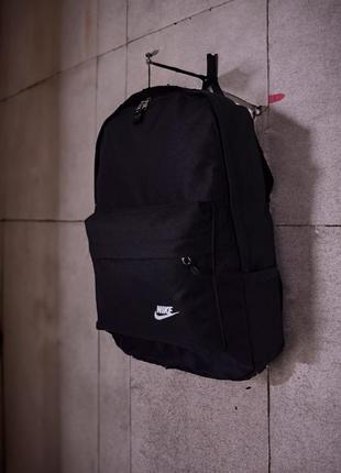 Стильный чёрный рюкзак nike чорний рюкзак найк