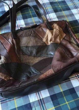 Женская кожаная сумка.3 фото