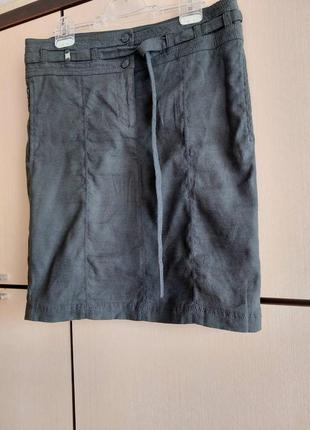 Льняная юбка armani jeans