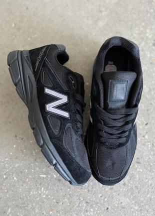 Мужские кроссовки new balance 990 black 41-45