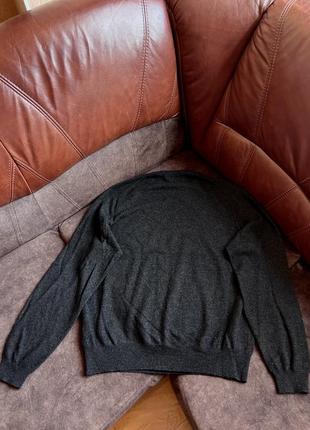 Шерстяной свитер polo ralph lauren оригинальный черный5 фото
