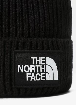 Чоловіча шапка the north face  / шапка чорного кольору3 фото