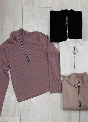 Базовый гольф рубчик для девочки подростка