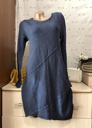 Итальянское платье платье с рукавом миди