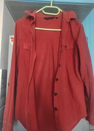 Льнянная рубашка4 фото