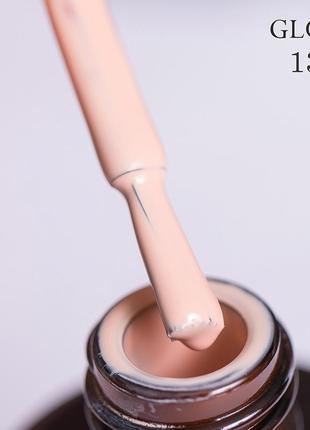 Гель-лак gloss 133 (ніжно-персиковий), 11 мл