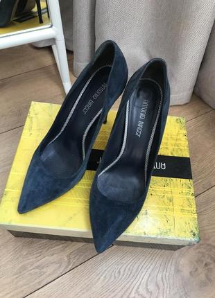 Туфли лодочки (натуральная замша)