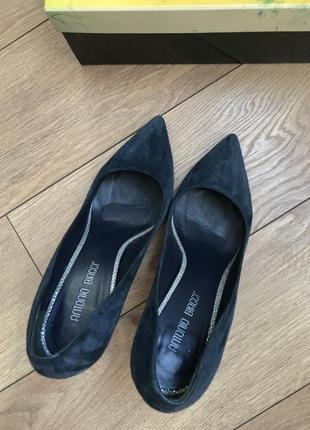 Туфли лодочки (натуральная замша)