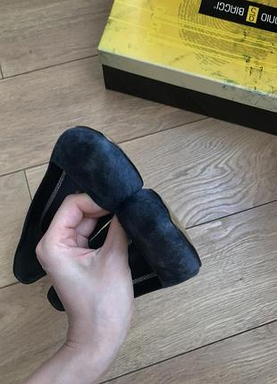Туфли лодочки (натуральная замша)