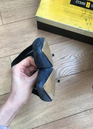 Туфли лодочки (натуральная замша)