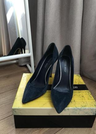 Туфли лодочки (натуральная замша)